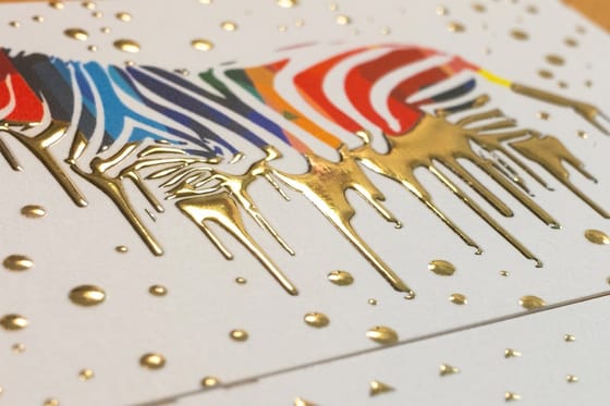 How Thermography Raises Ink With Powder and Heat