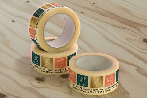 Custom kraft tape