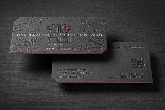 Embossed Vs Debossed Explained Raised And Recessed Print