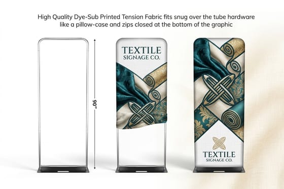 Curved Tension Fabric Displays