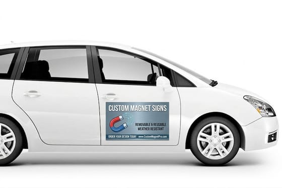 Car Magnet Sizes That Get Your Business Seen on the Road