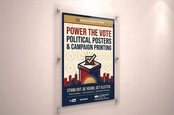 How to Design a Campaign Poster That Wins Attention