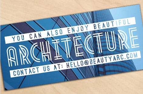 4OVER4.COM Buckslips Showcase: Real Customer Designs, customer work 12
