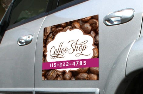 4OVER4.COM Car Magnets: Real Customer Designs on the Road, customer work 12