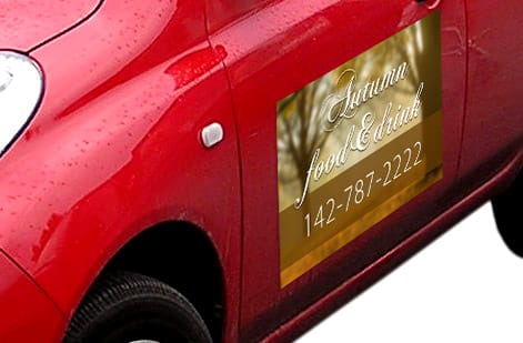 4OVER4.COM Car Magnets: Real Customer Designs on the Road, customer work 9