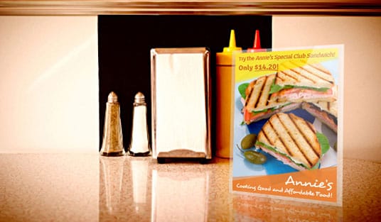 4OVER4.COM Counter Cards: Real Customer Designs on Display, customer work 1