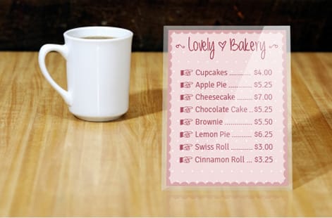 4OVER4.COM Counter Cards: Real Customer Designs on Display, customer work 3