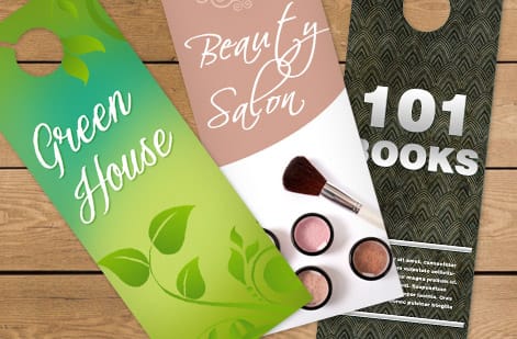 4OVER4.COM Door Hangers customer work 2