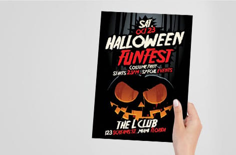 4OVER4.COM Flyer Printing Showcase customer work 6