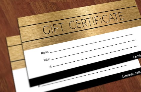 4OVER4.COM Gift Certificates: Real Customer Designs, customer work 11
