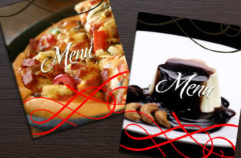 4OVER4.COM Menus Printing Showcase: Real Customer Designs, customer work 10