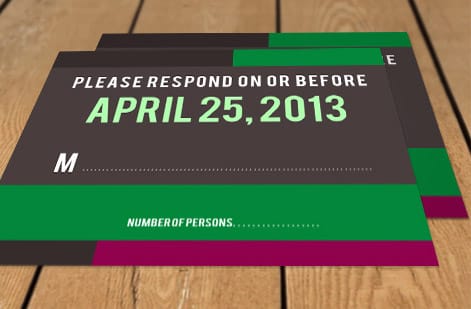 4OVER4.COM Response Cards: Real Customer Designs to Inspire, customer work 11