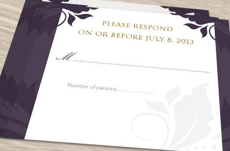 4OVER4.COM Response Cards: Real Customer Designs to Inspire, customer work 9