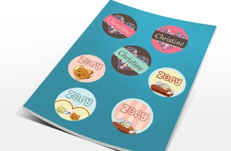 4OVER4.COM Stickers Showcase: Real Customer Designs, customer work 10