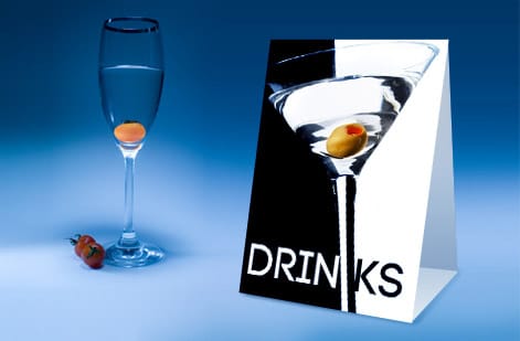4OVER4.COM Table Tents: Real Customer Designs & Ideas, customer work 11