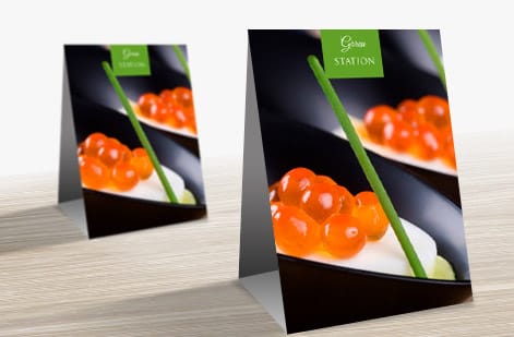 4OVER4.COM Table Tents: Real Customer Designs & Ideas, customer work 5