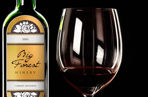 4OVER4.COM Wine Labels: Customer Design Gallery, customer work 12