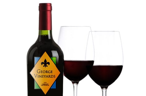 4OVER4.COM Wine Labels: Customer Design Gallery, customer work 6