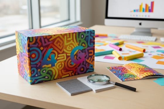 Comparison hero for 4OVER4.COM vs GotPrint for a Smarter Printing Alternative