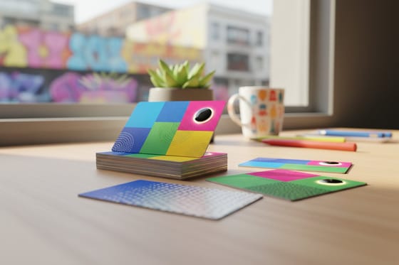 4OVER4 vs MOO NFC Cards
