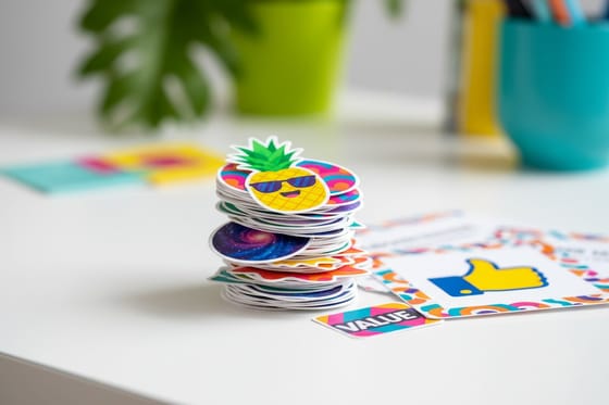 Comparison hero for UPrinting Stickers Alternative With Reviews and Better Value