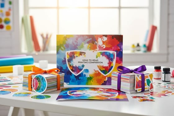UPrinting vs Sticker Mule