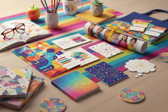 7 Tutoring Marketing Strategies for Students: featured photo of the printed pieces this article covers