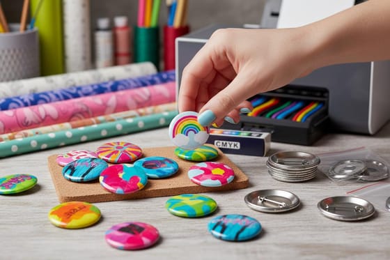 Custom Button Pins and Fast Pinback Button Printing
