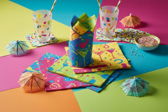 Custom Printed Cocktail and Party Napkins