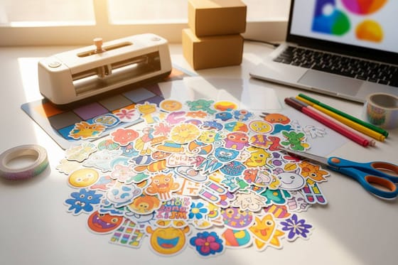 Sticker Bomb Design Tutorial for Layering and Overlap
