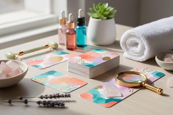 Beauty business card ideas