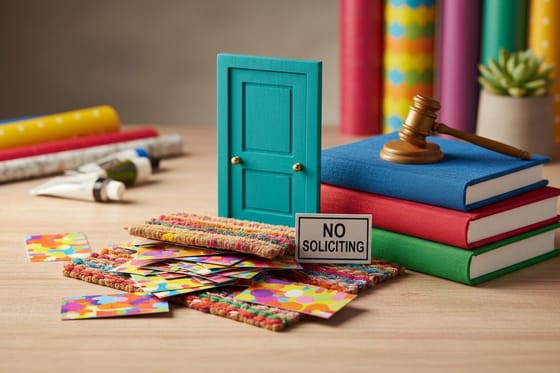 Business Card Placement: Legal vs. Illegal Guide