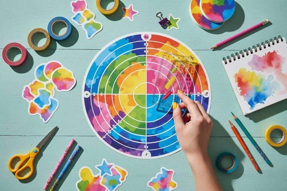 The Complete Sticker Sizing Chart for Perfect Designs: featured photo of the printed pieces this article covers