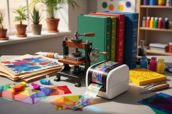 Printing Press History and Modern Printing