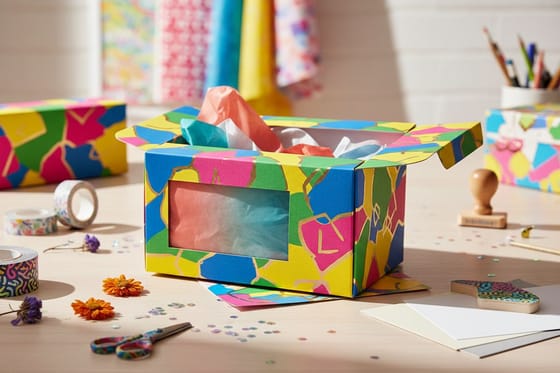 Unique custom packaging box
