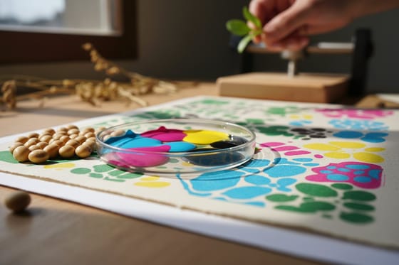 Soy-based inks