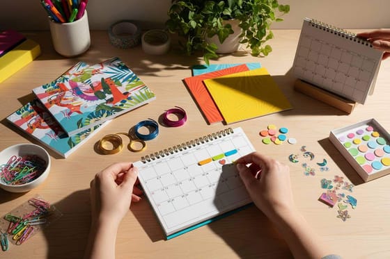 6 components of a custom calendar