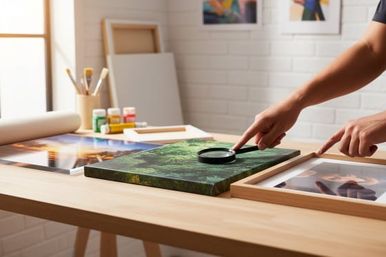 Acrylic Prints vs Stretched Canvas vs Framed Canvas