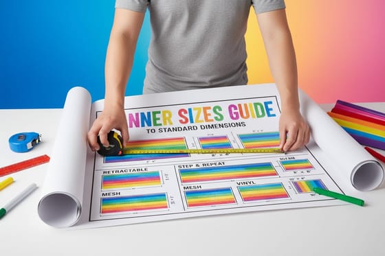 Banner sizes guide