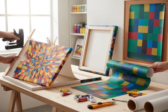 Stretched Canvas vs Posters