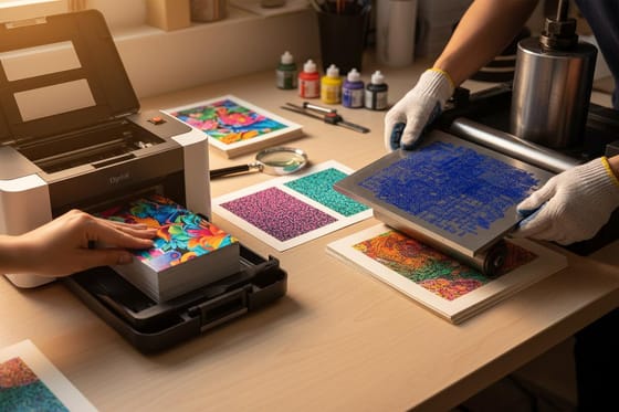 Digital Printing vs Offset Printing
