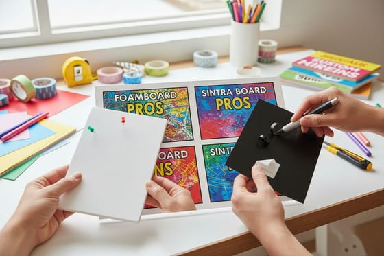Foamboard vs Sintra Board Pros and Cons