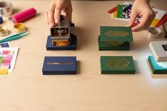 Foil Stamping Vs Raised Foil