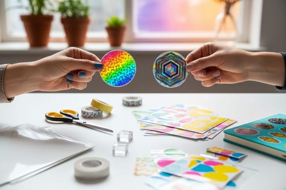 Holographic Vs Lenticular Stickers