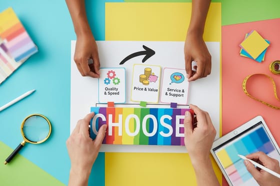 How to choose a print shop