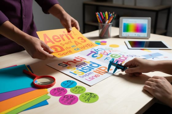 How to Choose the Right Fonts and Sizes for Your Brochure