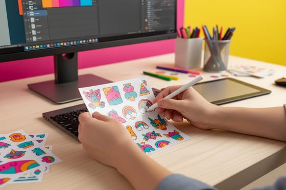 How to Create Sticker Sheets in Adobe Photoshop
