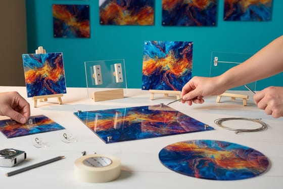 How to Hang Acrylic Prints in 5 Simple Ways
