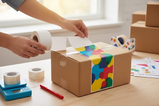 How to label a package for shipping