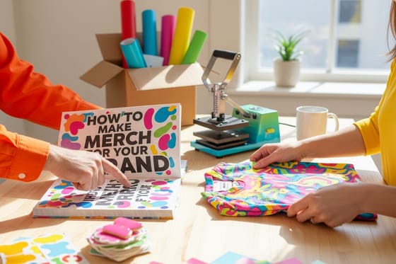 How to Make Merch for Your Brand, Step by Step